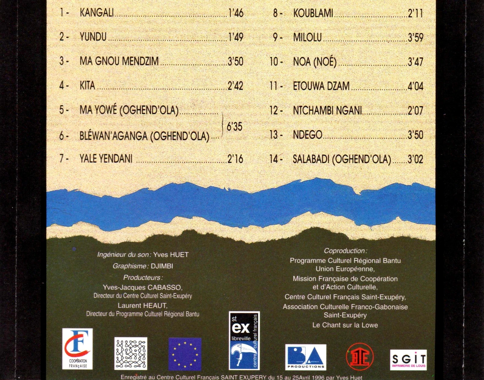 ✨ CD rare Love Muendu Tag’ - Gabonese cultural gem (1996)! – photo 3